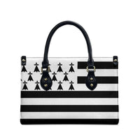 Brittany Flag Style Leather Bag Kentoch Mervel Eget Bezan Saotret - Wonder Print Shop