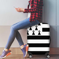 Brittany Flag Style Luggage Cover Kentoch Mervel Eget Bezan Saotret - Wonder Print Shop