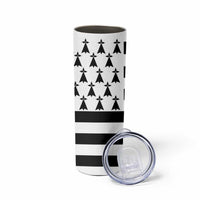 Brittany Flag Style Skinny Tumbler Kentoch Mervel Eget Bezan Saotret - Wonder Print Shop