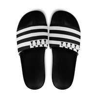 Brittany Flag Style Slide Sandals Kentoch Mervel Eget Bezan Saotret - Wonder Print Shop