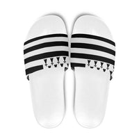 Brittany Flag Style Slide Sandals Kentoch Mervel Eget Bezan Saotret - Wonder Print Shop