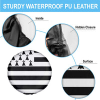 Brittany Flag Style Spare Tire Cover Kentoch Mervel Eget Bezan Saotret - Wonder Print Shop