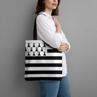 Brittany Flag Style Tote Bag Kentoch Mervel Eget Bezan Saotret - Wonder Print Shop