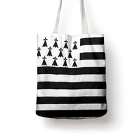 Brittany Flag Style Tote Bag Kentoch Mervel Eget Bezan Saotret - Wonder Print Shop
