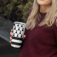 Brittany Flag Style Tumbler Cup Kentoch Mervel Eget Bezan Saotret - Wonder Print Shop