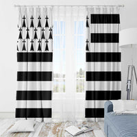 Brittany Flag Style Window Curtain Kentoch Mervel Eget Bezan Saotret - Wonder Print Shop