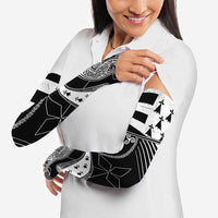 Brittany Ermine Celtic Arm Sleeves Black Celtic Triskels - Wonder Print Shop
