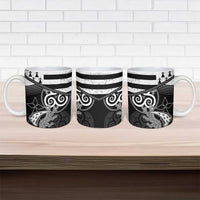 Brittany Ermine Celtic Ceramic Mug Black Celtic Triskels - Wonder Print Shop