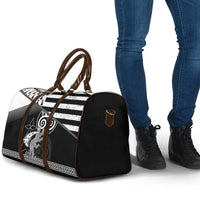 Brittany Ermine Celtic Travel Bag Black Celtic Triskels - Wonder Print Shop