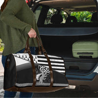 Brittany Ermine Celtic Travel Bag Black Celtic Triskels - Wonder Print Shop