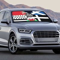Celtic Nations Flag Auto Sun Shade Six Celtic Countries Heritage - Wonder Print Shop