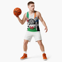 Celtic Nations Flag Basketball Jersey Six Celtic Countries Heritage - Wonder Print Shop
