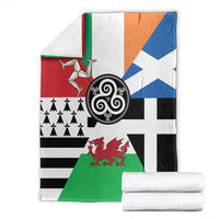 Celtic Nations Flag Blanket Six Celtic Countries Heritage - Wonder Print Shop