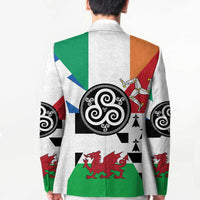 Celtic Nations Flag Blazer Six Celtic Countries Heritage - Wonder Print Shop