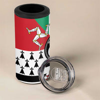 Celtic Nations Flag 4 in 1 Can Cooler Tumbler Six Celtic Countries Heritage - Wonder Print Shop