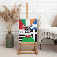Celtic Nations Flag Canvas Wall Art Six Celtic Countries Heritage - Wonder Print Shop