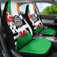 Celtic Nations Flag Car Seat Cover Six Celtic Countries Heritage - Wonder Print Shop