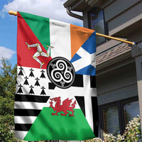Celtic Nations Flag Garden Flag Six Celtic Countries Heritage - Wonder Print Shop