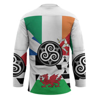 Celtic Nations Flag Hockey Jersey Six Celtic Countries Heritage - Wonder Print Shop