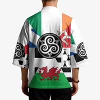 Celtic Nations Flag Kimono Six Celtic Countries Heritage - Wonder Print Shop