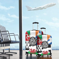 Celtic Nations Flag Luggage Cover Six Celtic Countries Heritage - Wonder Print Shop
