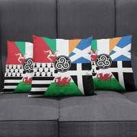 Celtic Nations Flag Pillow Cover Six Celtic Countries Heritage - Wonder Print Shop