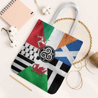Celtic Nations Flag Tote Bag Six Celtic Countries Heritage - Wonder Print Shop