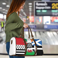 Celtic Nations Flag Travel Bag Six Celtic Countries Heritage - Wonder Print Shop