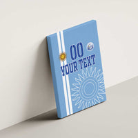 Custom Uruguay Football Canvas Wall Art Sun of May The Sky Blue - Wonder Print Shop