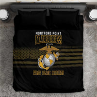 Montford Point Marines Bedding Set First Black Marines USMC Military - Wonder Print Shop