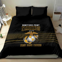 Montford Point Marines Bedding Set First Black Marines USMC Military - Wonder Print Shop