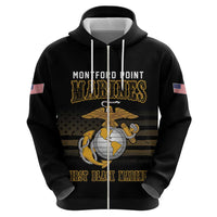 Montford Point Marines Hoodie First Black Marines USMC Military - Wonder Print Shop