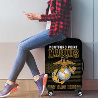 Montford Point Marines Luggage Cover First Black Marines USMC Military - Wonder Print Shop