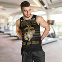 Montford Point Marines Men Tank Top First Black Marines USMC Military - Wonder Print Shop