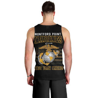 Montford Point Marines Men Tank Top First Black Marines USMC Military - Wonder Print Shop