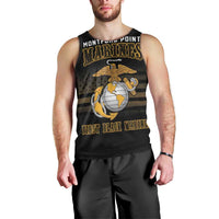 Montford Point Marines Men Tank Top First Black Marines USMC Military - Wonder Print Shop