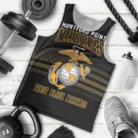 Montford Point Marines Men Tank Top First Black Marines USMC Military - Wonder Print Shop