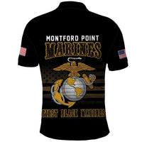 Montford Point Marines Polo Shirt First Black Marines USMC Military - Wonder Print Shop