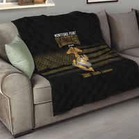 Montford Point Marines Quilt First Black Marines USMC Military - Wonder Print Shop