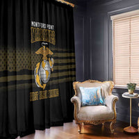 Montford Point Marines Window Curtain First Black Marines USMC Military - Wonder Print Shop