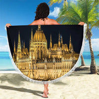 Personalized Hungary Budapest Capital Beach Blanket Hungarian Turul Bird - Wonder Print Shop