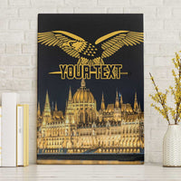 Personalized Hungary Budapest Capital Canvas Wall Art Hungarian Turul Bird - Wonder Print Shop