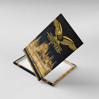 Personalized Hungary Budapest Capital Canvas Wall Art Hungarian Turul Bird - Wonder Print Shop