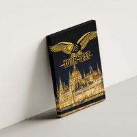 Personalized Hungary Budapest Capital Canvas Wall Art Hungarian Turul Bird - Wonder Print Shop
