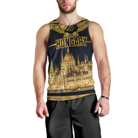 Personalized Hungary Budapest Capital Men Tank Top Hungarian Turul Bird - Wonder Print Shop