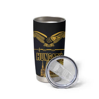 Personalized Hungary Budapest Capita Tumbler Cup Hungarian Turul Bird - Wonder Print Shop