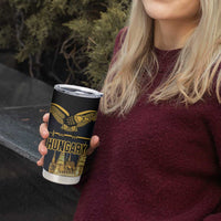 Personalized Hungary Budapest Capita Tumbler Cup Hungarian Turul Bird - Wonder Print Shop