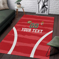 Custom Hungary Football Area Rug Magyarok Classic Football - Wonder Print Shop