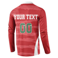 Custom Hungary Football Button Sweatshirt Magyarok Classic Football - Wonder Print Shop