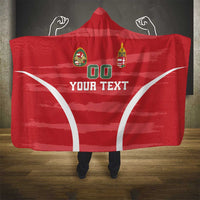 Custom Hungary Football Hooded Blanket Magyarok Classic Football